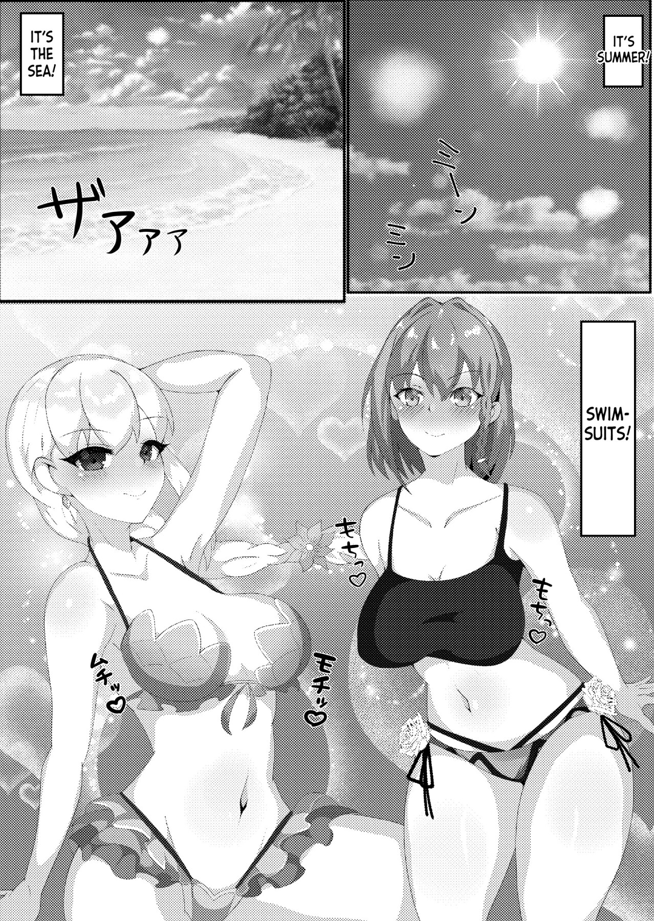 Hentai Manga Comic-Swimsuit Servant and Unequaled Master-Read-2